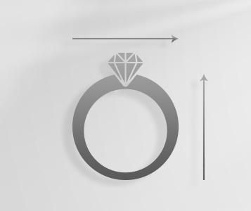 Ringgröße des Verlobungsring